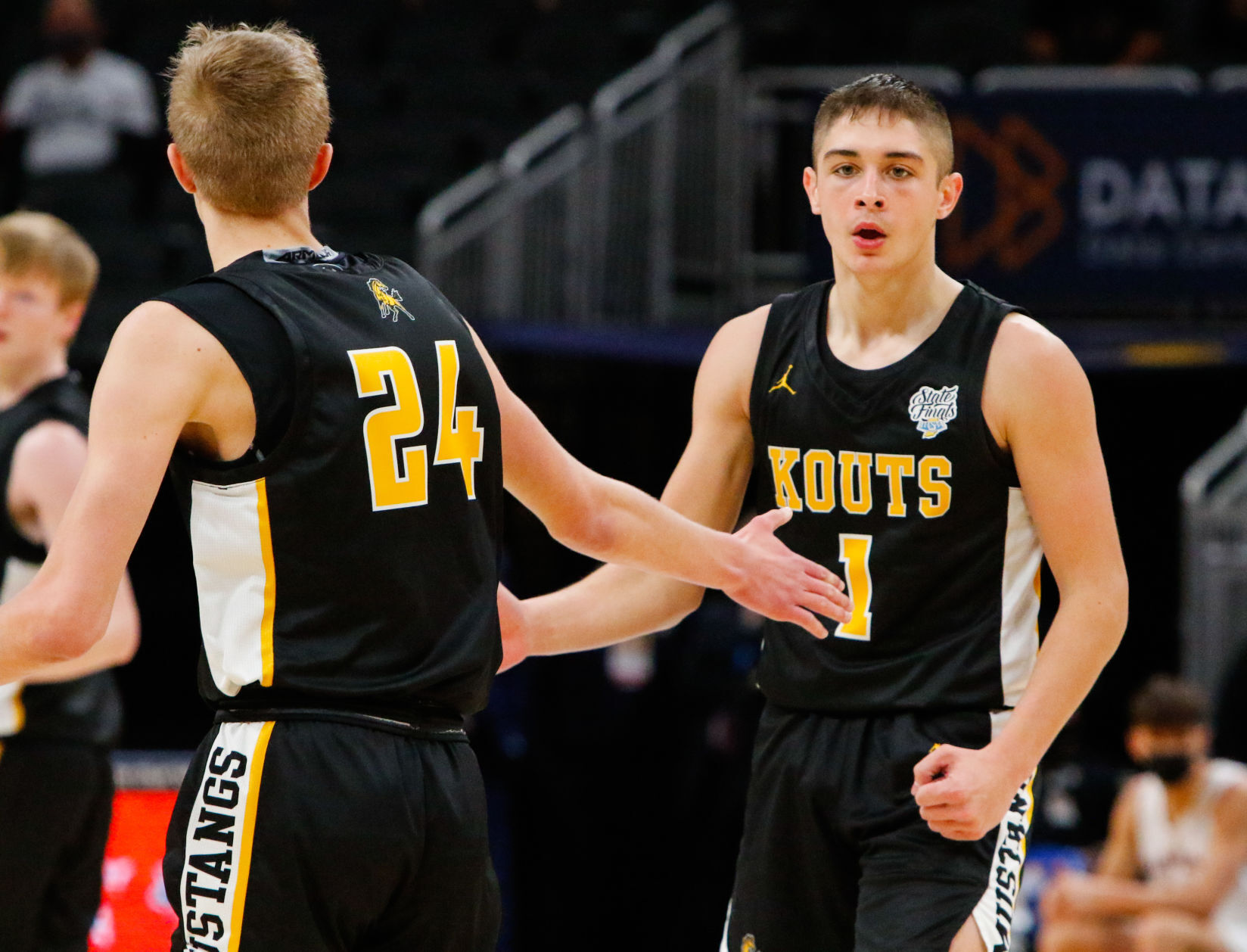 Gallery: Class A boys basketball state final: Kouts vs. Barr-Reeve